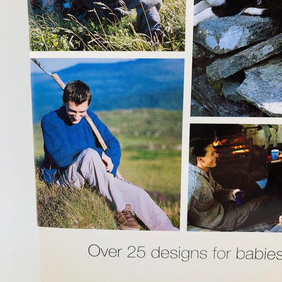 Debbie Bliss Celtic Knits Hard Cover Dust Jacket Knit Pattern Book Vintage 2000 - Picture 6 of 14